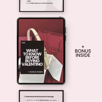 Valentino Buying Checklist: Authenticity, Fit & Value