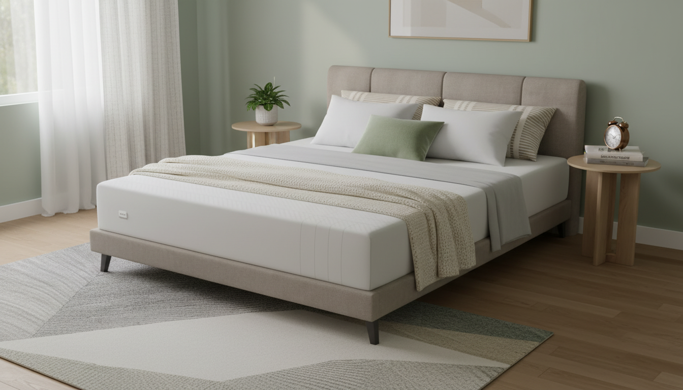 12" Flippable King Mattress: Cooler Foam for Back/Side