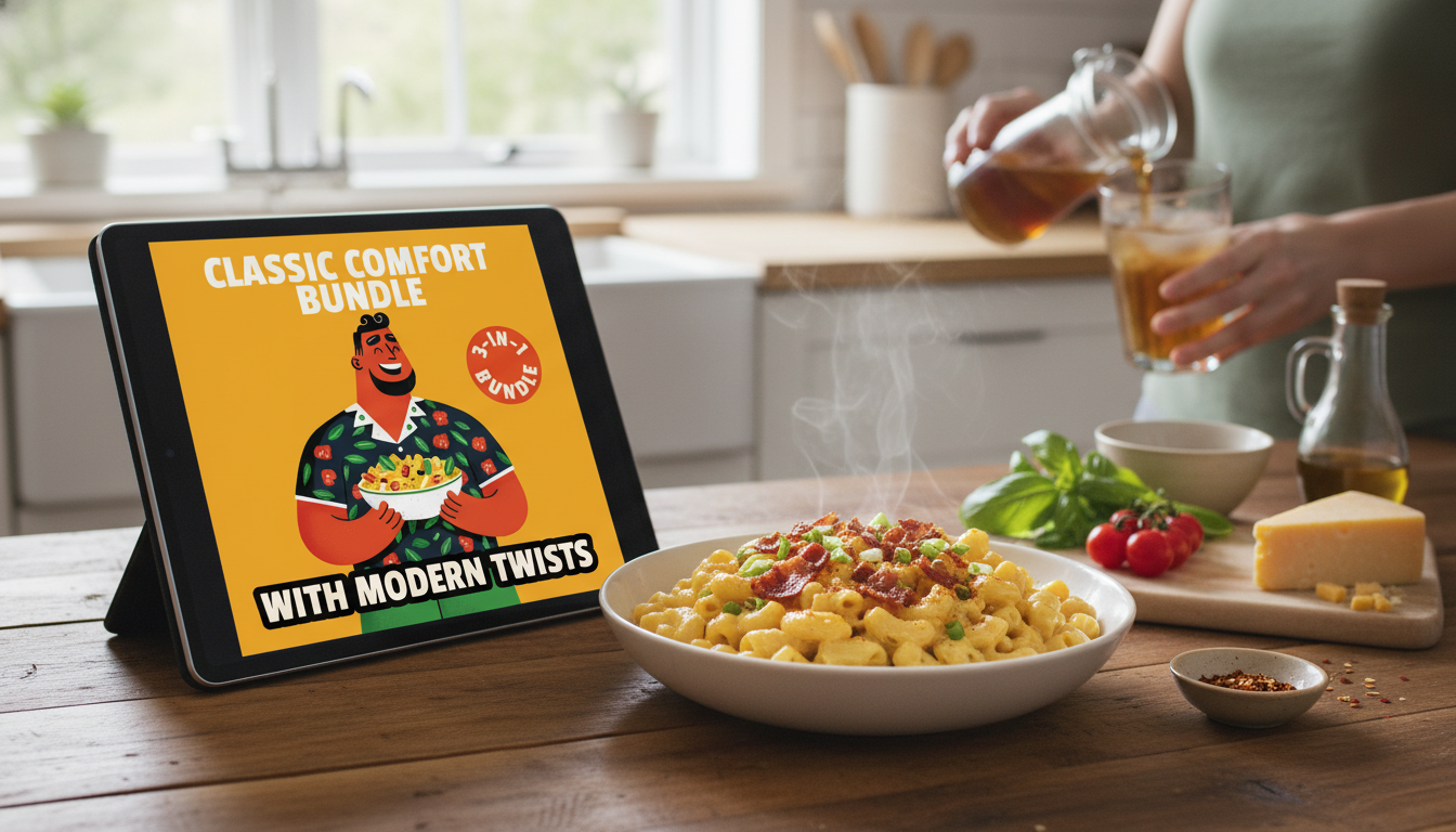 3-in-1 Comfort Food Bundle: Modern Twists, Easy Routines