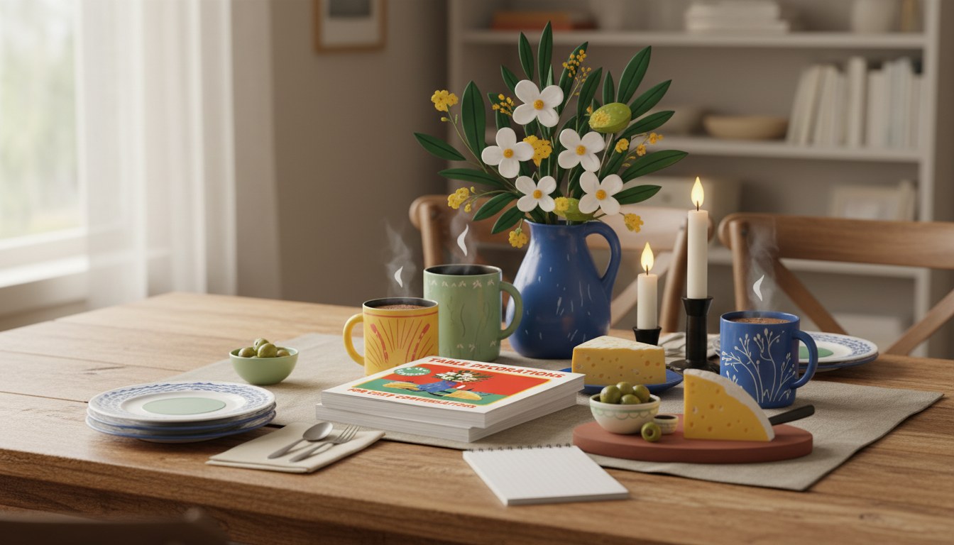 Cozy Conversation Table Decor Toolkit (5-in-1 Bundle)