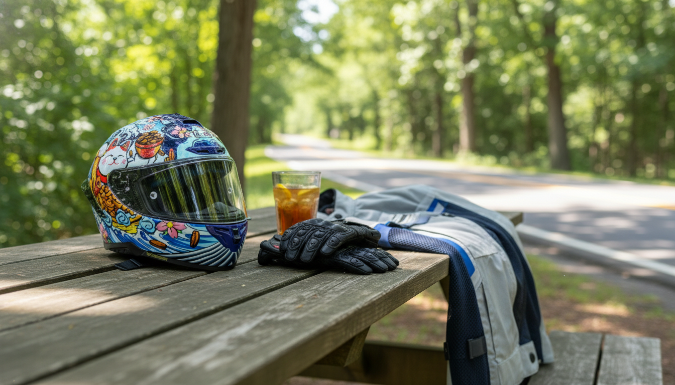 ECE & DOT Full Face Motorcycle Helmet: ABS, Summer Airflow