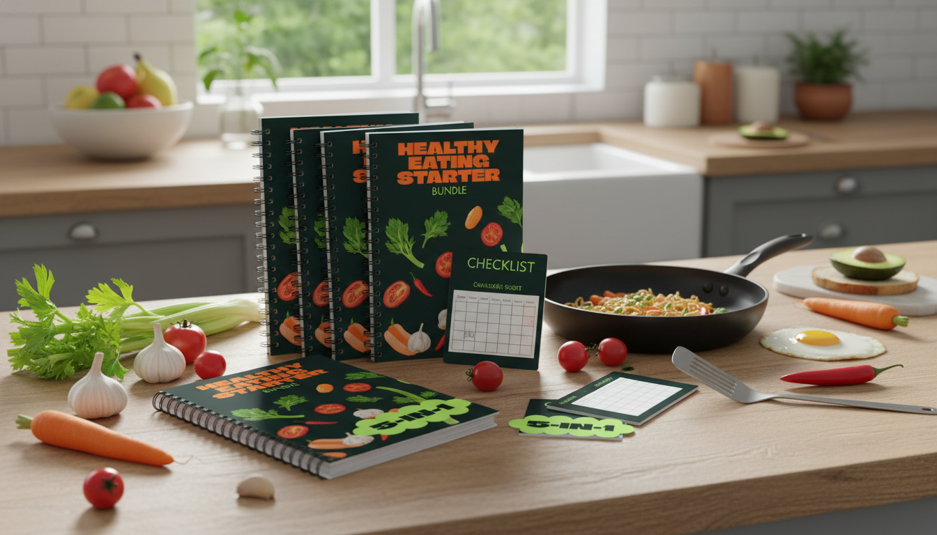 Healthy Eating Starter Bundle: Simple 14-Day Meal System