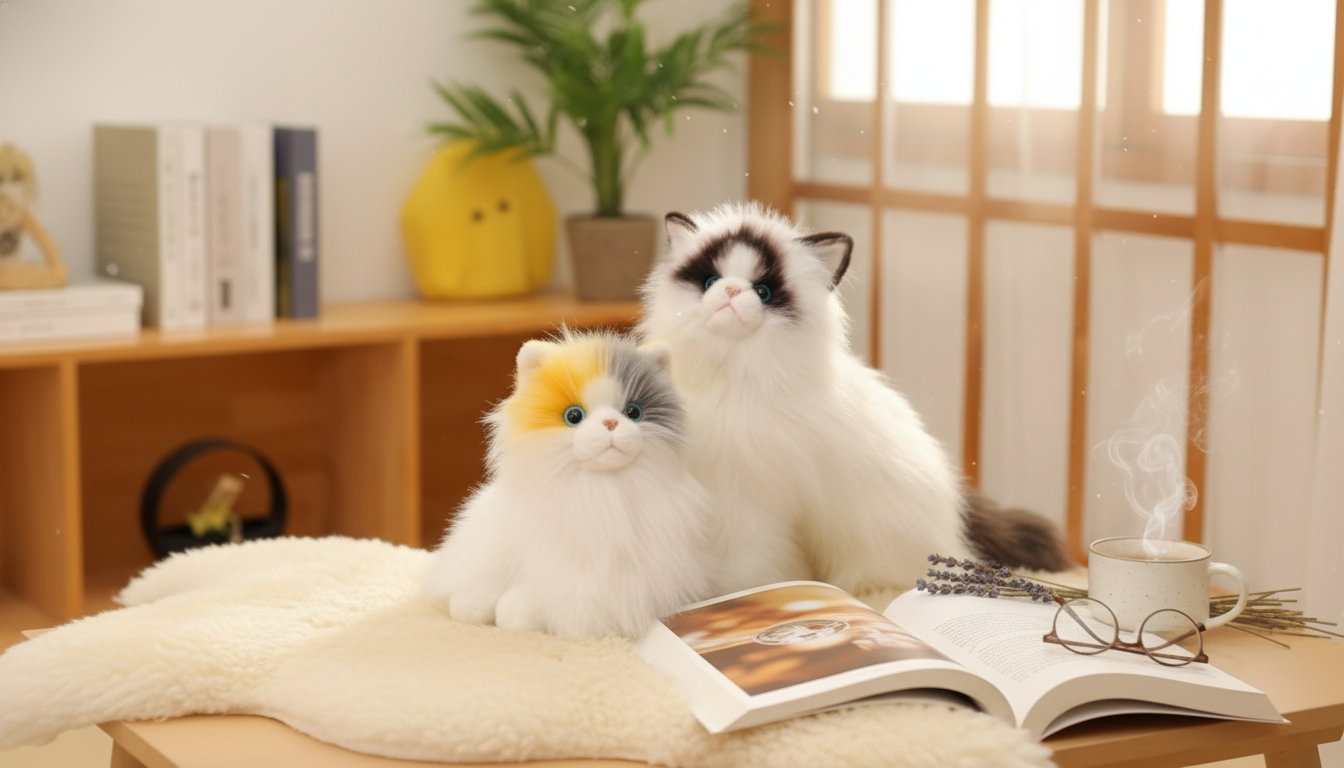 Long-Hair Ragdoll Cat Plush: Fluffy Gift & Care Tips