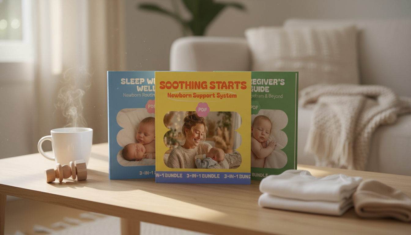 Newborn Support System: Soothing, Sleep & Caregiver Plans