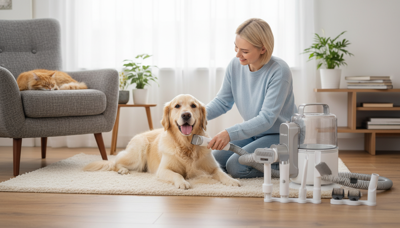 Pet Grooming Vacuum Kit Guide: Easy At-Home Deshedding