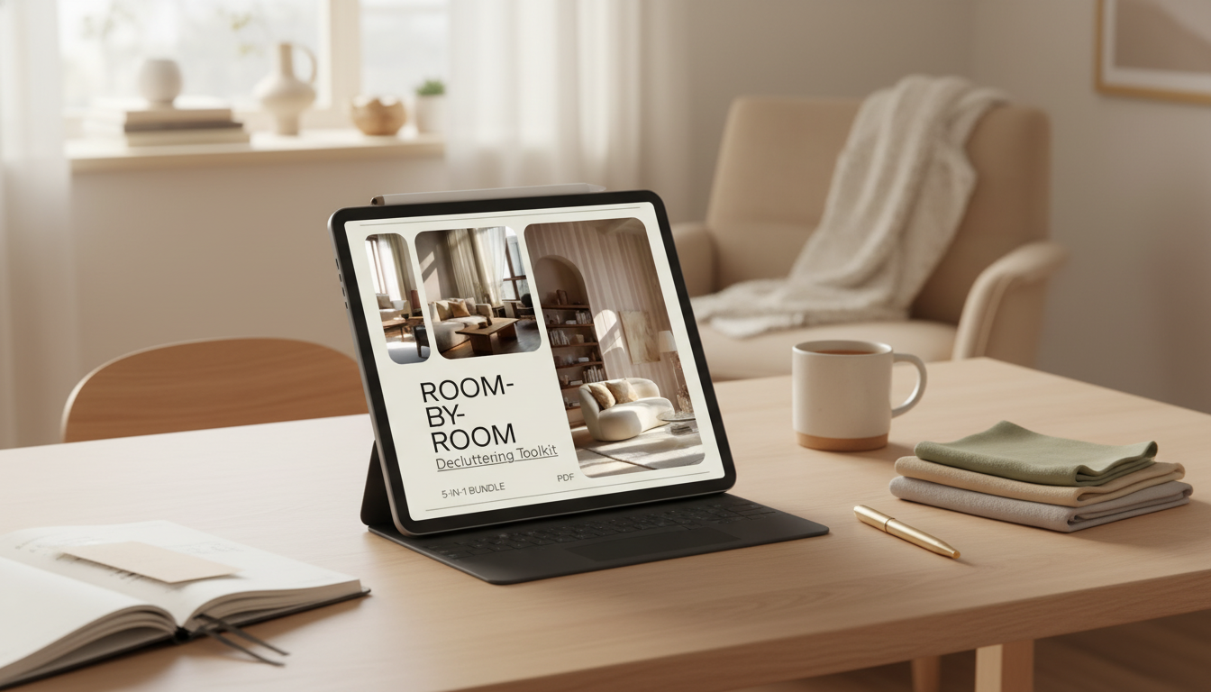 Room-by-Room Decluttering Toolkit for Fast, Lasting Wins