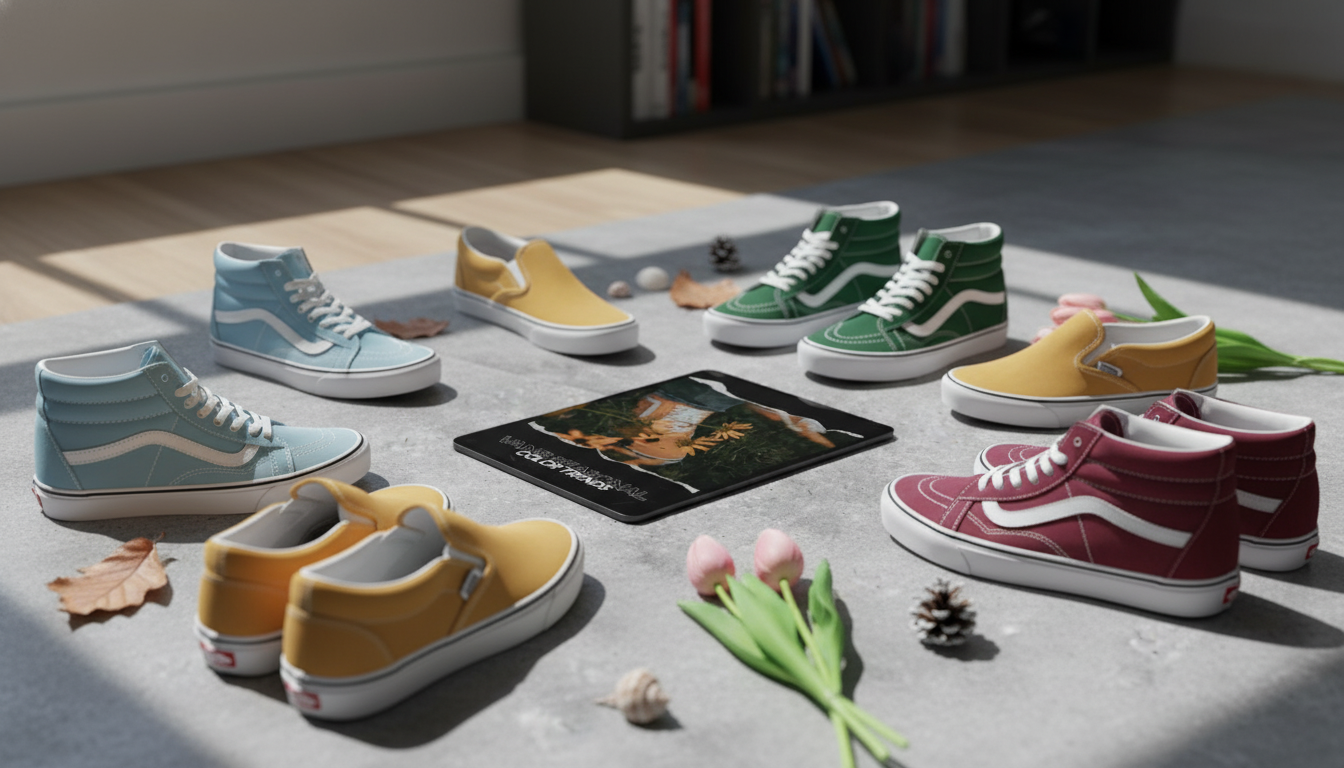 Vans Seasonal Color Rotation: Fresh Shades Each Quarter