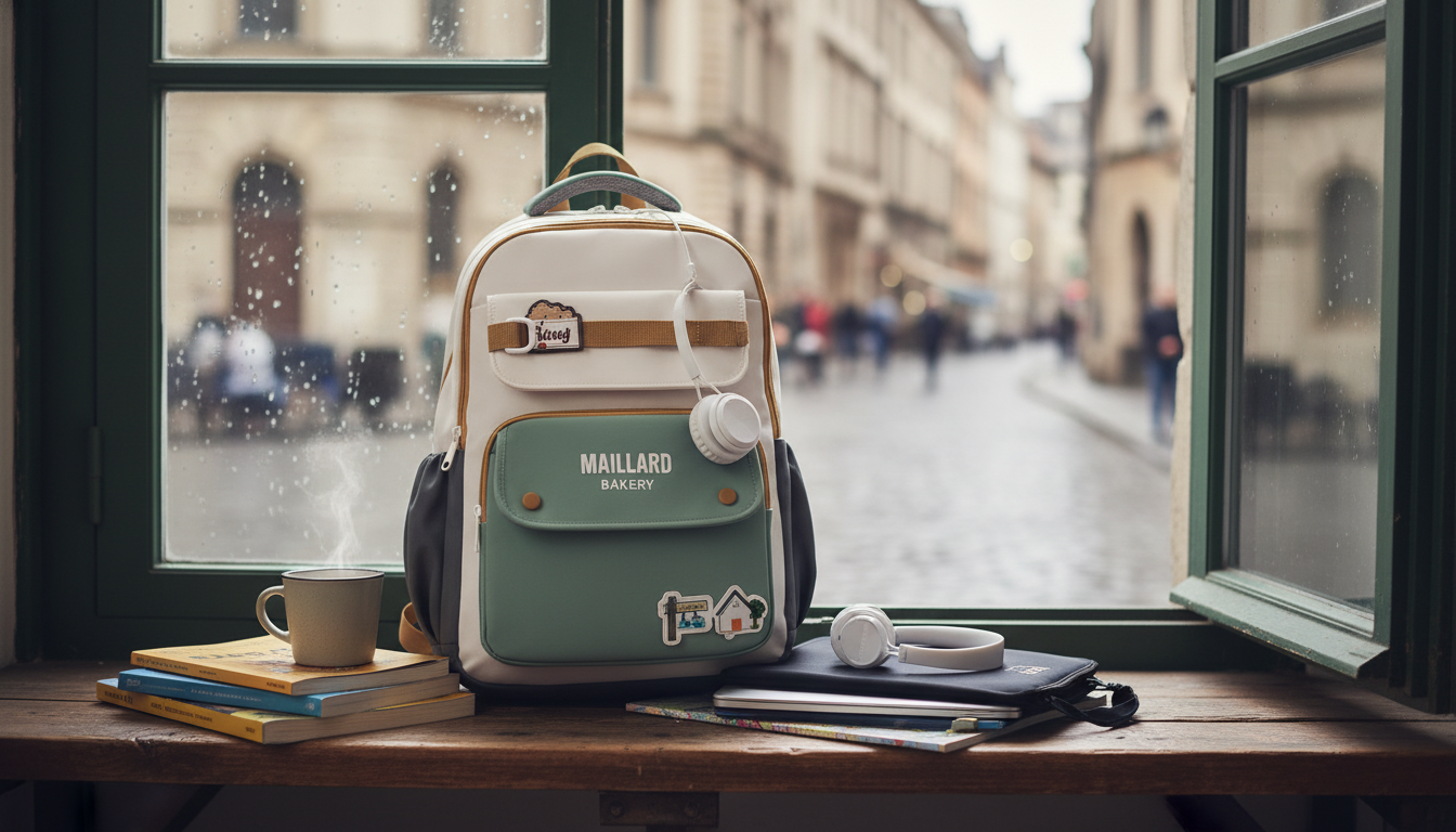Waterproof Nylon Laptop Daypack for School, Commute & Travel