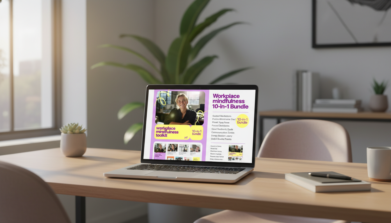 Workplace Mindfulness Toolkit: 10-in-1 Confidence Boost